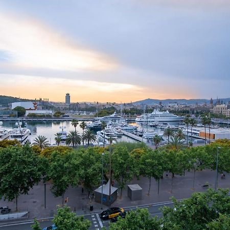 Superb Cute Flat Barcelona Bests View On The Sea For Couple Exterior foto
