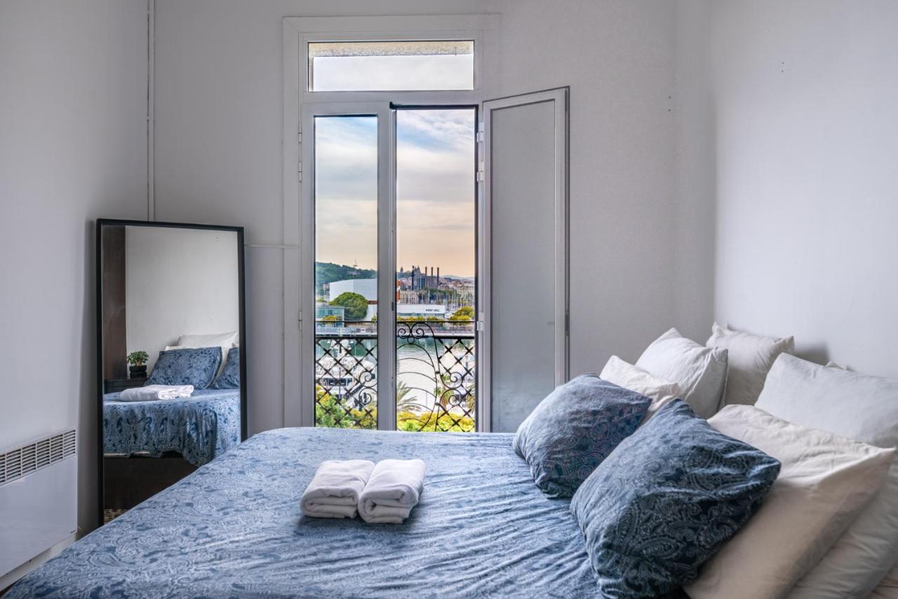 Superb Cute Flat Barcelona Bests View On The Sea For Couple Exterior foto