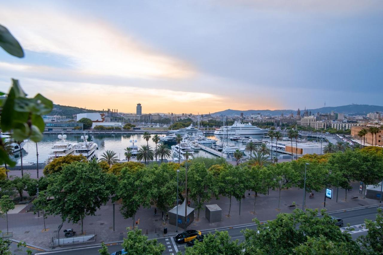 Superb Cute Flat Barcelona Bests View On The Sea For Couple Exterior foto